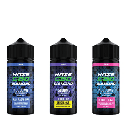 Haze CBD Diamond E-liquid 15000mg 100ml