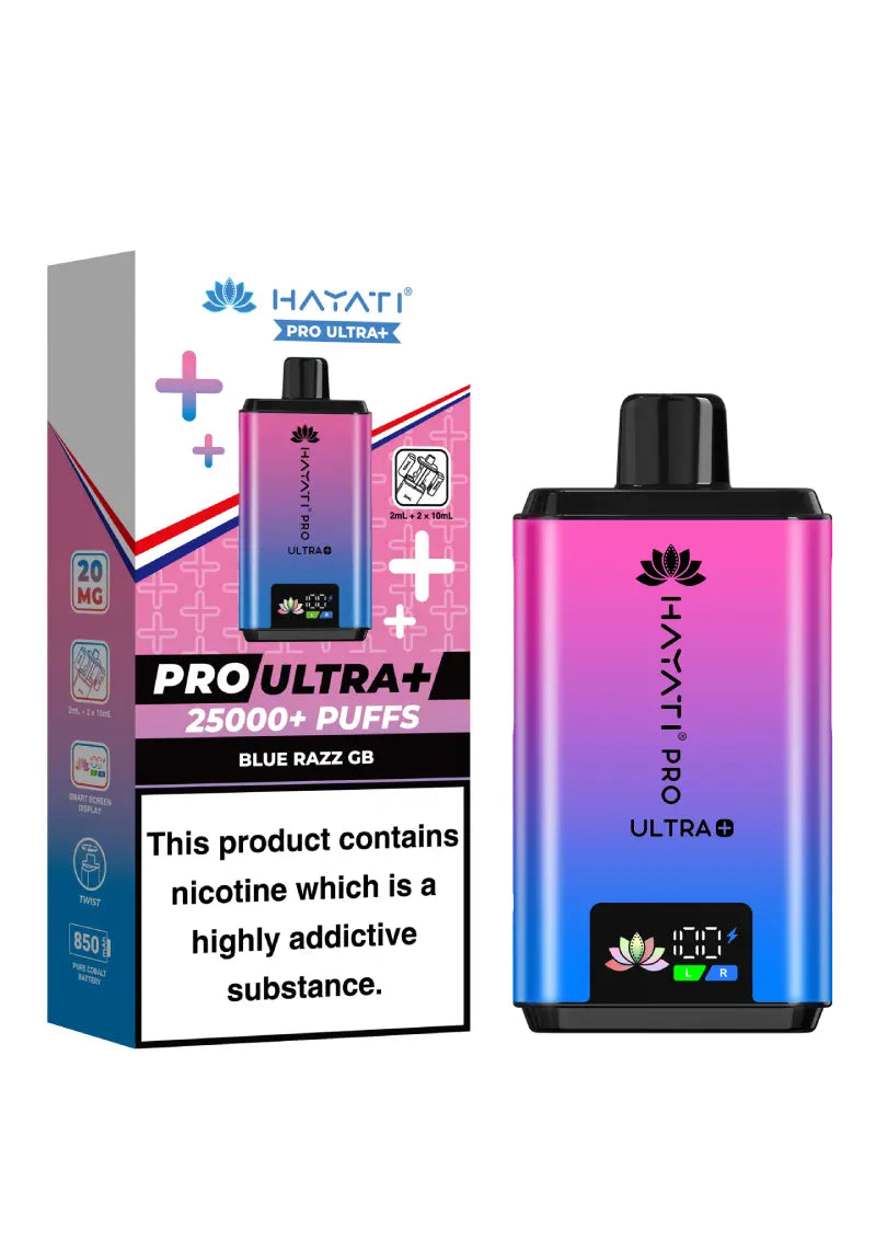 Hayati Pro Ultra Plus 25k Puffs Prefilled Kit