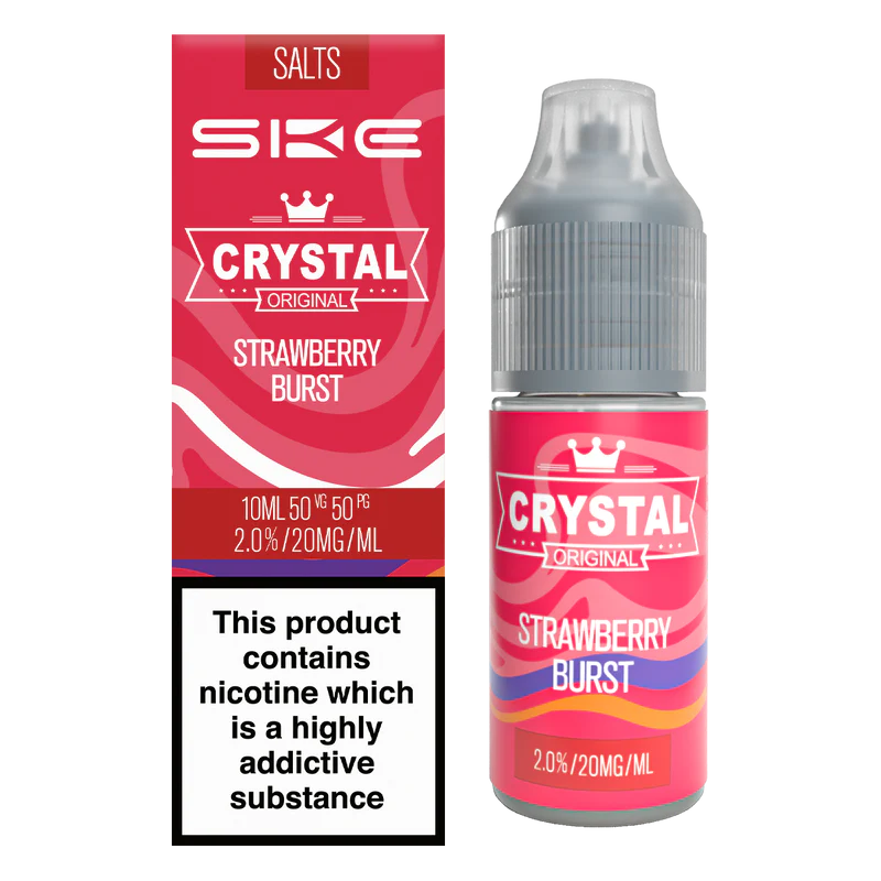 Strawberry Burst - SKE CRYSTAL Nic Salt 10ML