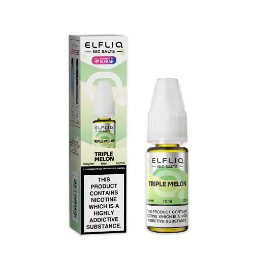 Triple Melon - ELFBAR ELFLIQ Nic Salts - 10ml