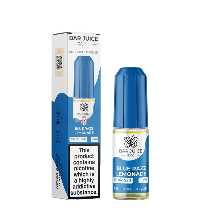 Blue Razz Lemonade - BAR JUICE 5000 Nic Salts - 10ml