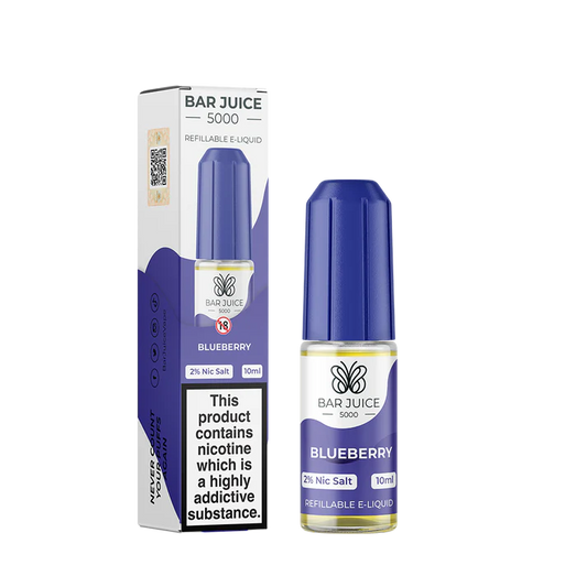 Blueberry - BAR JUICE 5000 Nic Salts - 10ml