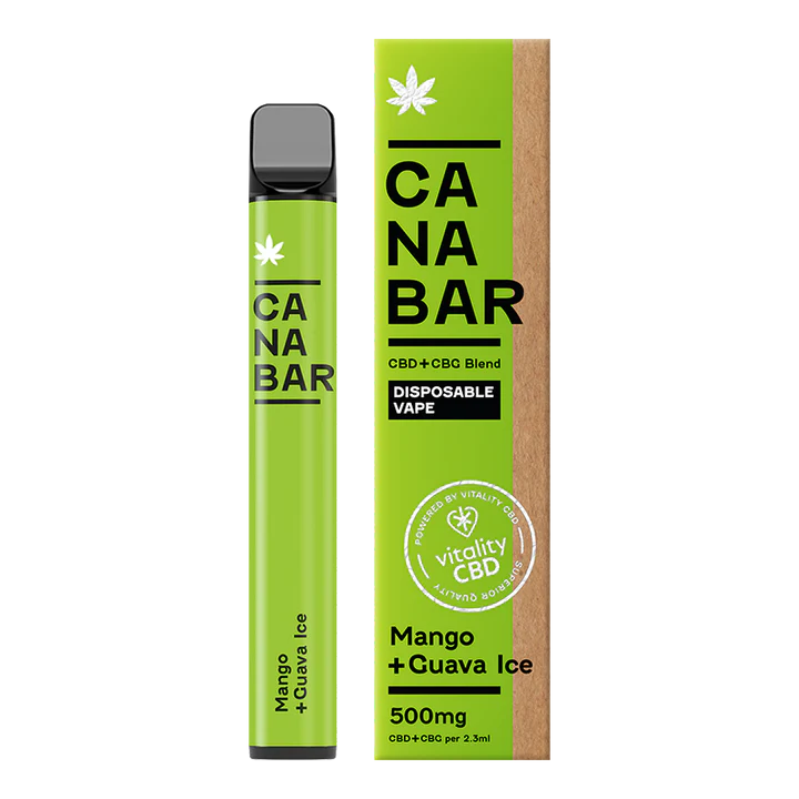 CANABAR™ Disposable CBD Vape Device 500mg