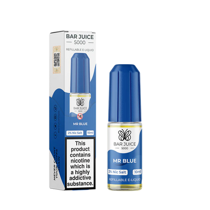 Mr Blue - BAR JUICE 5000 Nic Salts - 10ml