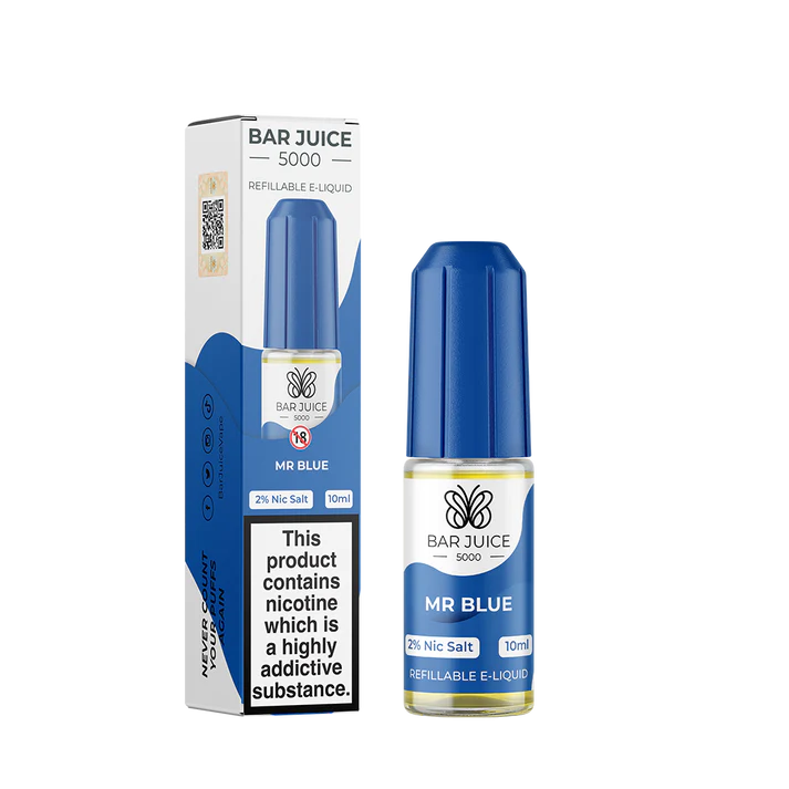 Mr Blue - BAR JUICE 5000 Nic Salts - 10ml