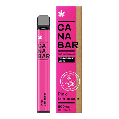 CANABAR™ Disposable CBD Vape Device 500mg