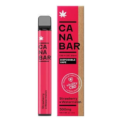 CANABAR™ Disposable CBD Vape Device 500mg