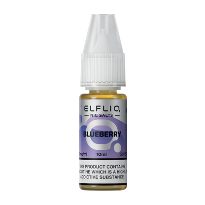 Blueberry - ELFBAR ELFLIQ Nic Salts - 10ml