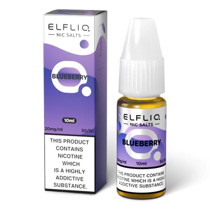 Blueberry - ELFBAR ELFLIQ Nic Salts - 10ml