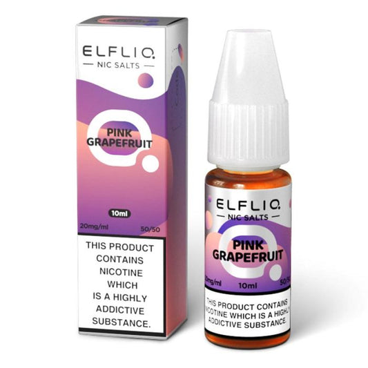 Pink Grapefruit - ELFBAR ELFLIQ Nic Salts - 10ml