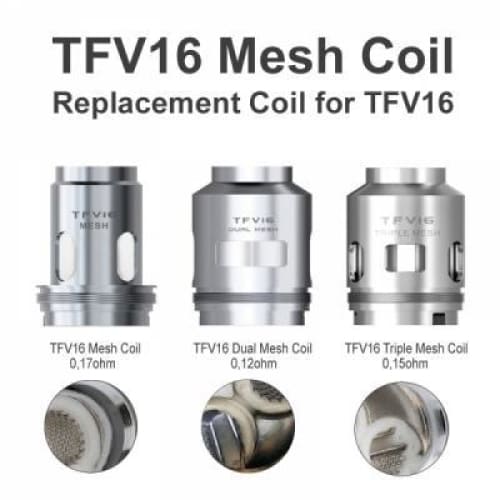 Smok Tfv16 Mesh Coil - 0.17 Mesh (120w) - COIL