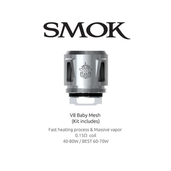Smok V8 Baby Beast Coil - MESH (40w-80w) - COIL