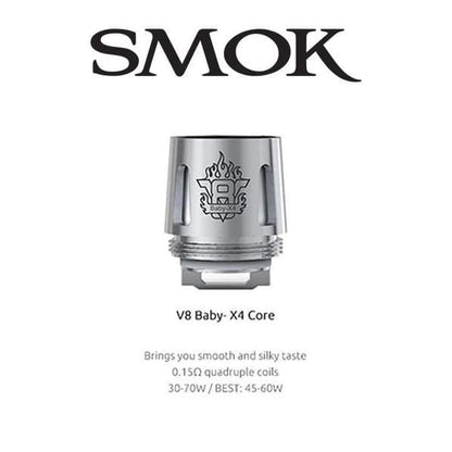 Smok V8 Baby Beast Coil - X4 (30w-70w) - COIL